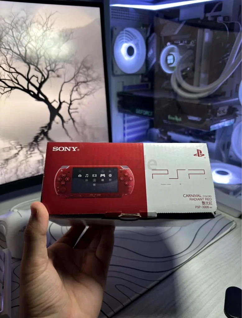 PSP + 128GB + 130GAMES ( LIKE NEW ) RED EDITION63230710192899113