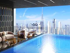 Private Infinity Pool | Sky Mansion | Dubai Skyline View