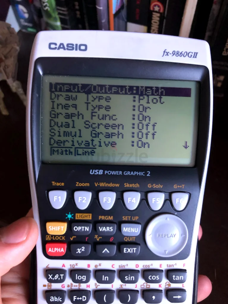 Casio fx-9860GII Graphing Calculator63262402517122110