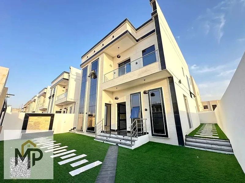 Stunning villa for sale in Al Helio, Ajman. Your chance to own a villa with a distinctive design and a strategic location! Registration fees included.63904952185602112