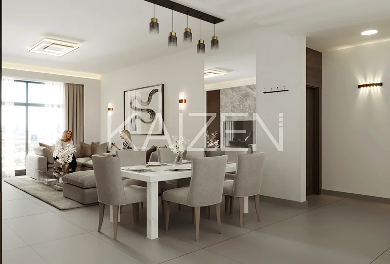 مباشر من المطور | غرفتين نوم + خادمة | مجهز بالكامل63189102421761113
