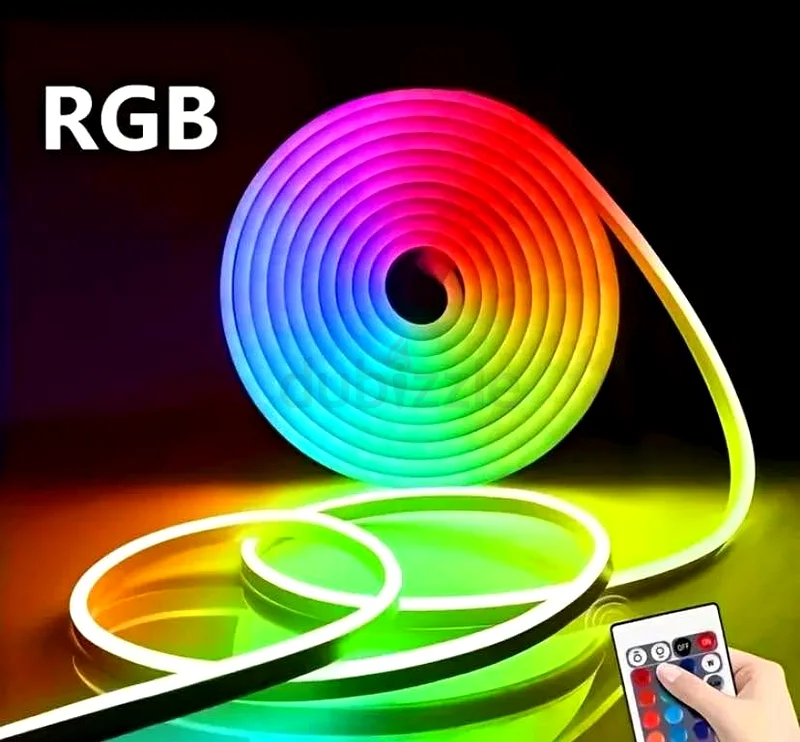 شريط إضاءة نيون LED ألوان RGB63220829568643114