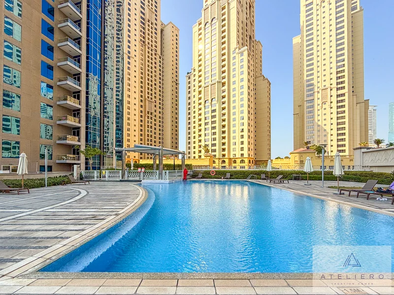 شقة بانورامية رائعة من غرفة نوم واحدة في عطاسة63817137877891114
