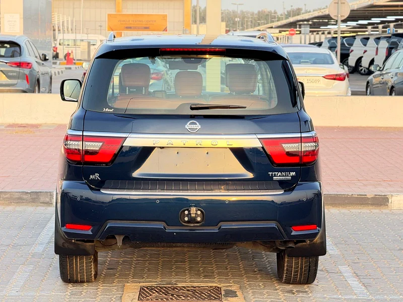نيسان باترول تيتانيوم 2020 8 سلندر ماكينة كبيرة خليجي بحالة جيدة63156990605955114