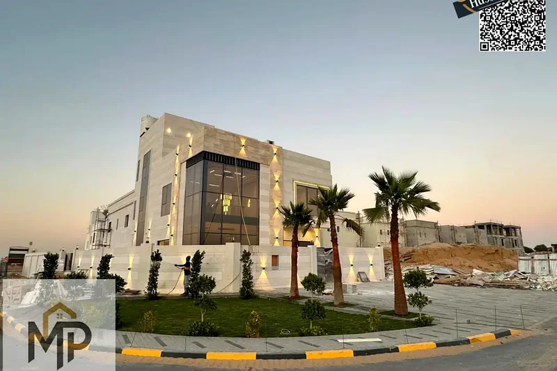 Villa for sale, corner, with personal finishing, with a private pool, a very distinguished location, including registration fees, opposite the mosque,63904465099522111