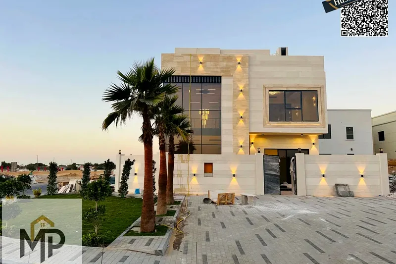 Villa for sale, corner, with personal finishing, with a private pool, a very distinguished location, including registration fees, opposite the mosque,63904465099522113