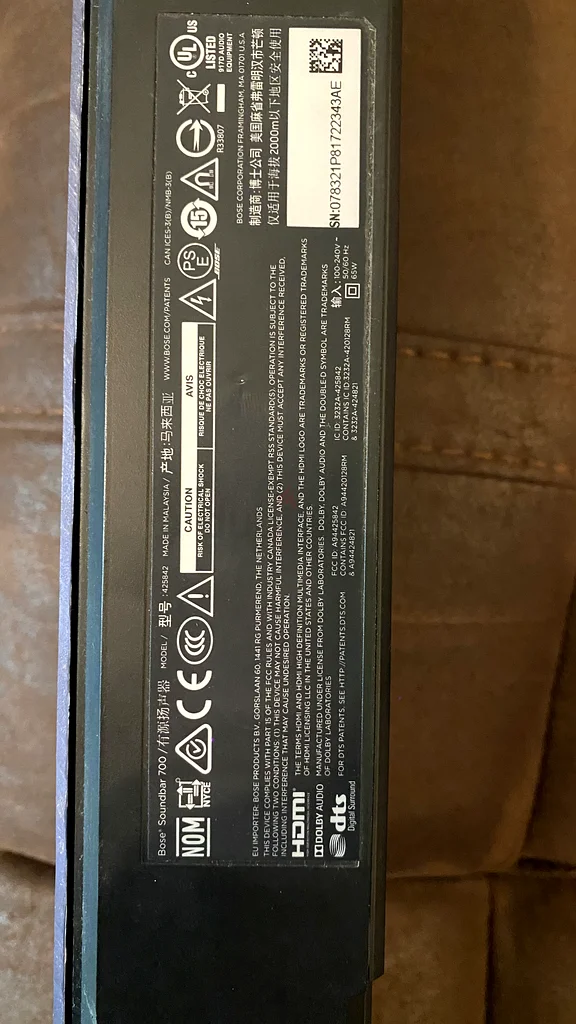 Bose soundbar70063260740535170114