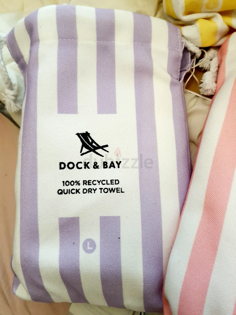 Quick Dry Towel - Perfect for Your Next Swim, Bath, Beach or Picnic Adventure! Pink, Purple n Yellow63217332172801112