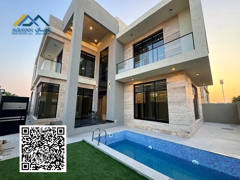 عش براحة وفخامة في أرقى الفيلات بالامارة عجمان، ملكية حرة مع إمكانية التمويل البنكي63868520232962110