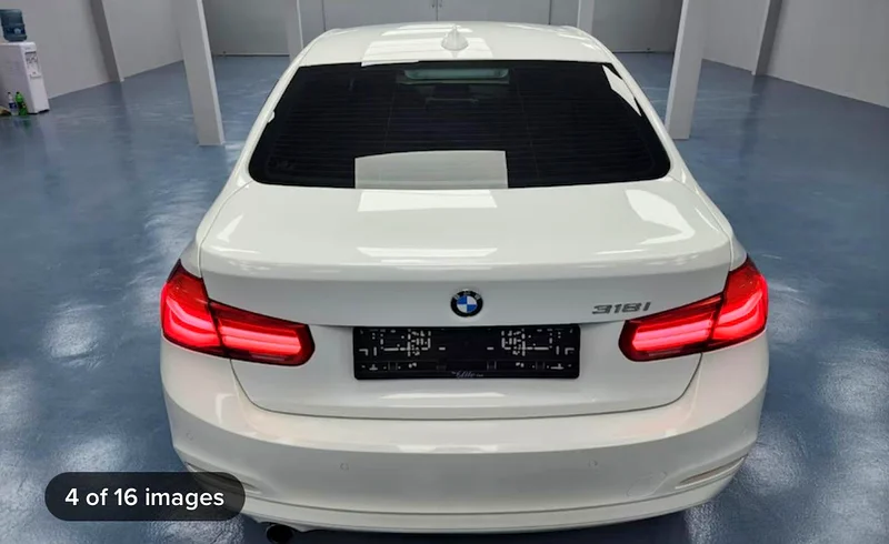 BMW 318 Executive 2018 GCC Low Mileage Excellent Condition For Sale63177101385730113