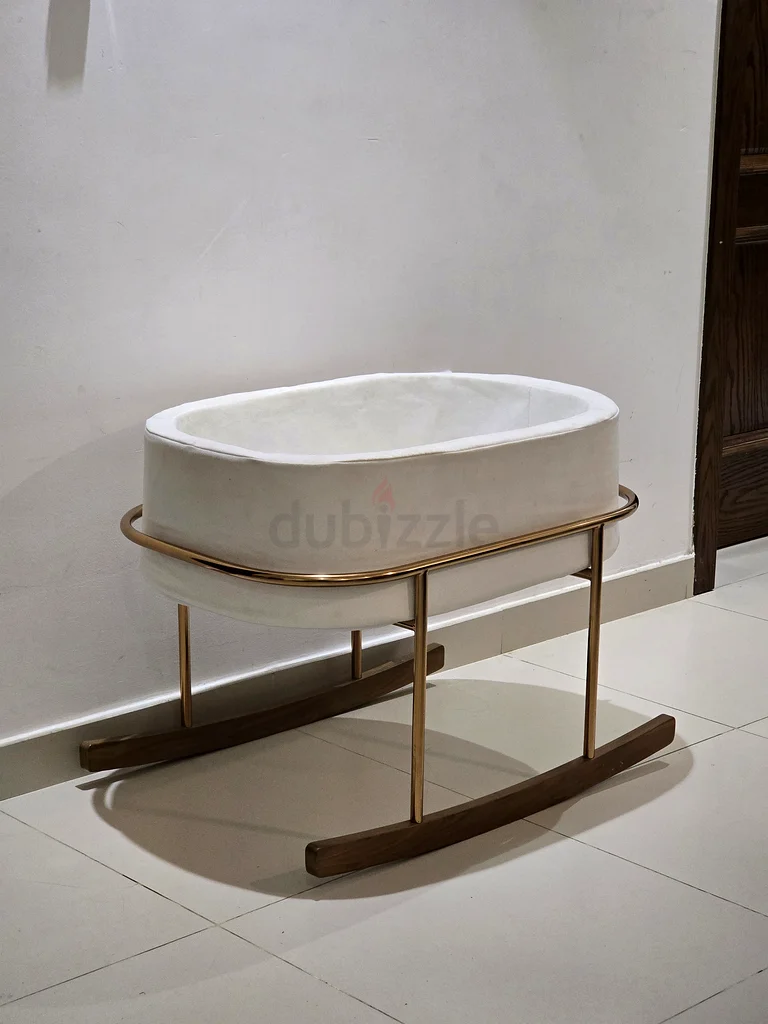 Cozy Modern Bassinet from Crate and Barrel63204265283458111
