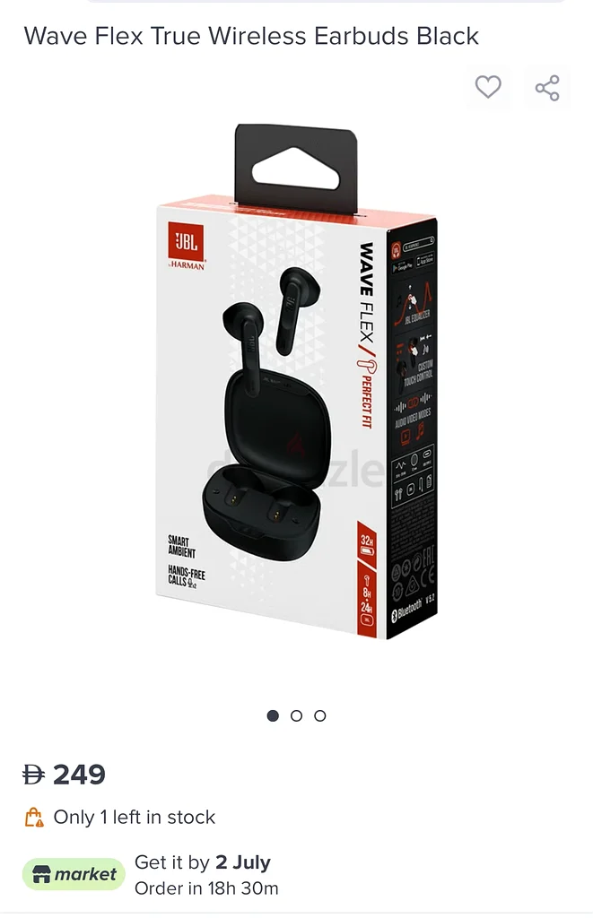 سماعات JBL إيربودز للبيع63261839674498113