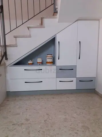 Stylish Under-Stair Storage Cabinet - Perfect for Modern Homes