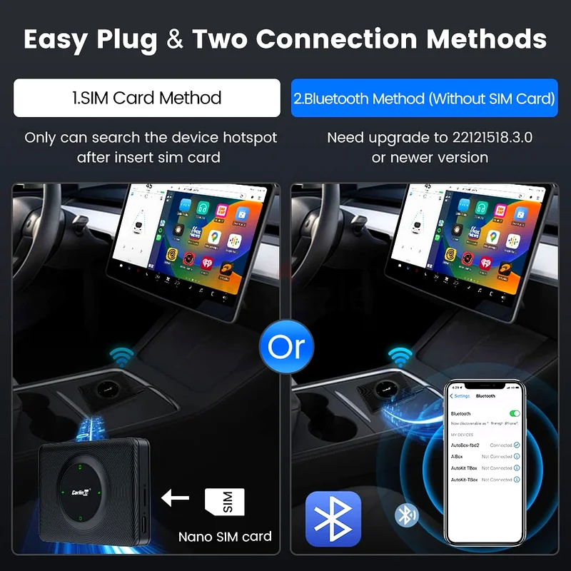 carlinkitbox T2C Tesla Wireless Apple Carplay Adapter - Upgrade Your Tesla With Wireless Apple63263524429185114