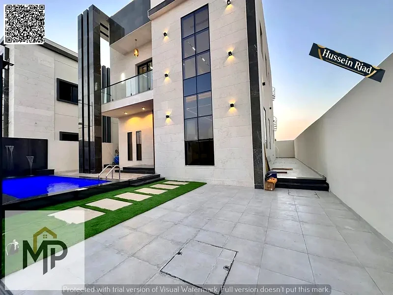 A distinctive villa with a private pool for sale in Ajman. Own a sophisticated villa with an elegant design and high-quality finishes, providing you w63905079699586110