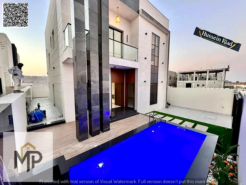 A distinctive villa with a private pool for sale in Ajman. Own a sophisticated villa with an elegant design and high-quality finishes, providing you w63905079699586111