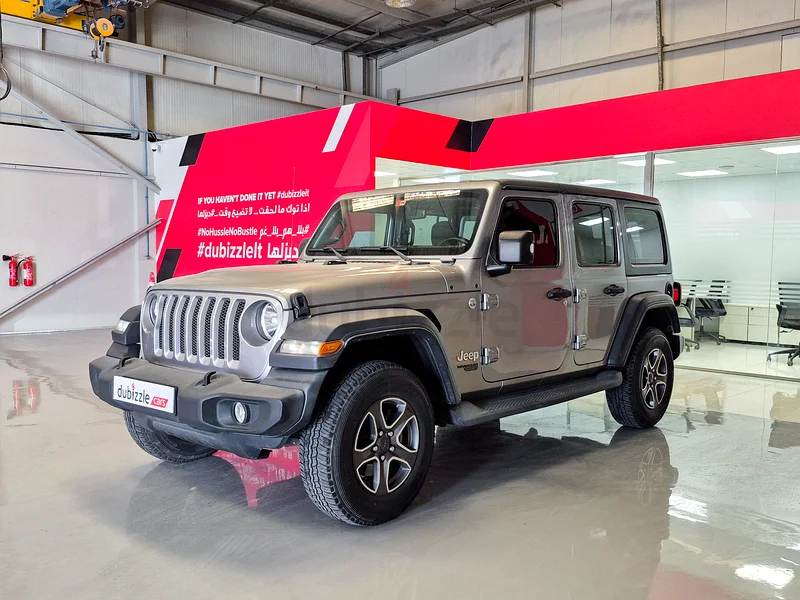 AED 1550/month | 2020 Jeep Wrangler Unlimited Sport | GCC Specs | Ref#33299763152288386690112