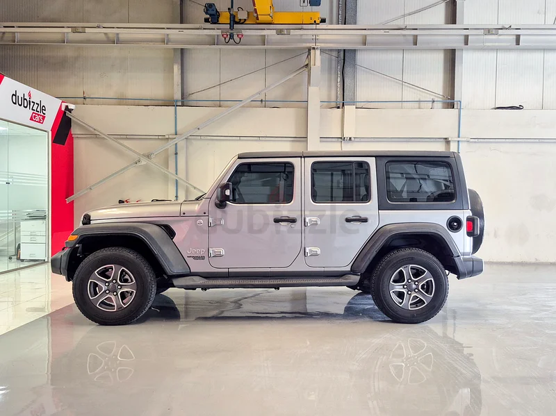 AED 1550/month | 2020 Jeep Wrangler Unlimited Sport | GCC Specs | Ref#33299763152288386690114