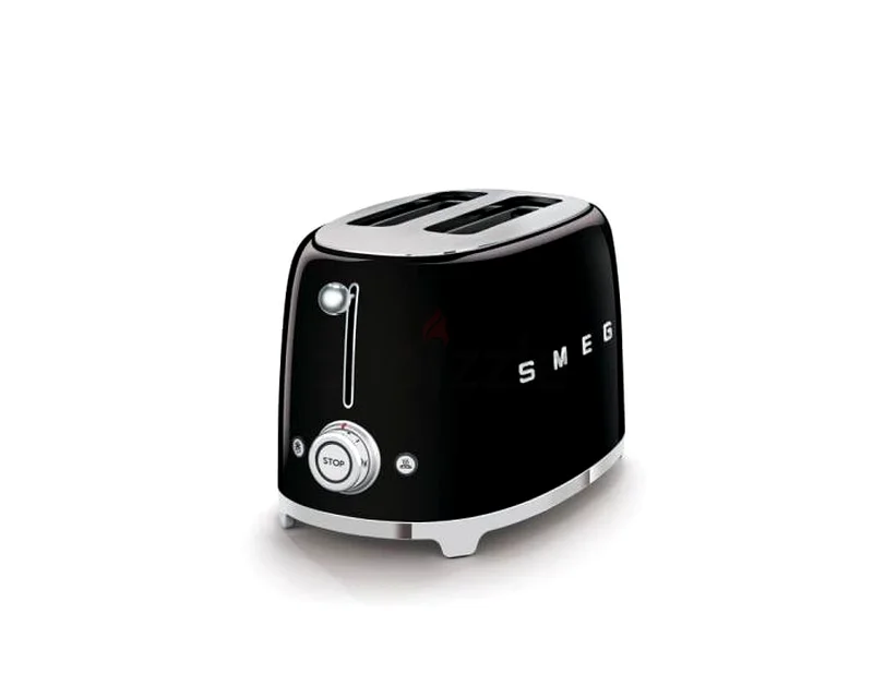 توستر SMEG أنيق بسعة شريحتين - أسود - مثالي لمطبخك!632534780071711129