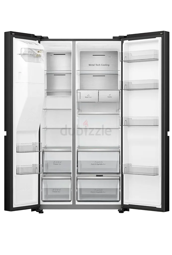 New Gorenje Fridge 601 Liters Side By Side Fridge Ice Maker Ice Crusher NRS9181VBIU63166183230977112