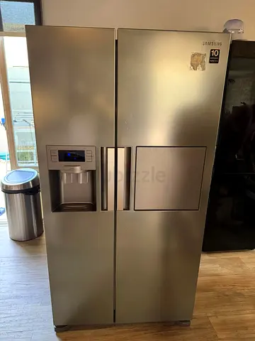Samsung ICE Makr RS50N3913SA Fridge 501L,Side By Side Water Dispenser Silver FREE DELIVERY +WARRANT