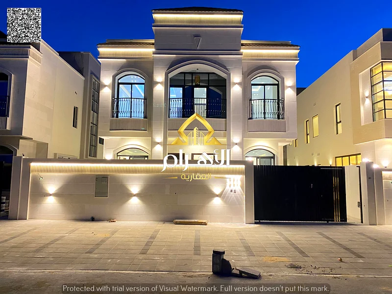 تصميم كلاسيكي مميز يشمل رسوم التسجيل ورسوم الملكية - طابقان وسطح - تكييف مركزي - موقع متميز dir63882010224642110