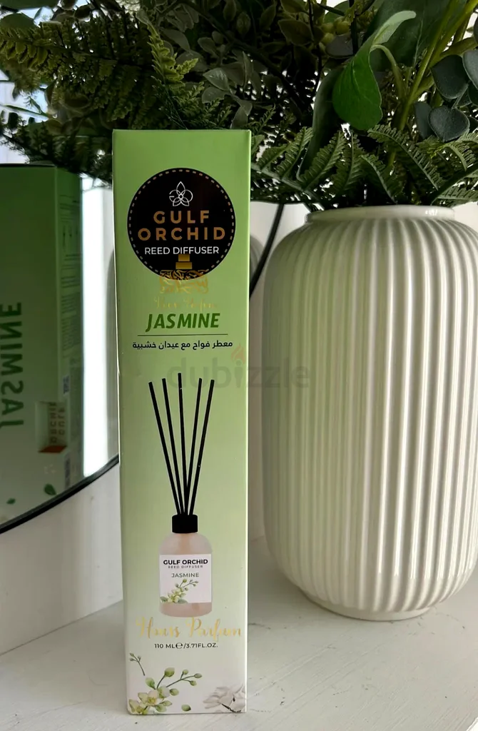 Freshen Your Space with Gulf Orchid Jasmine Reed Diffuser!63215376947843113