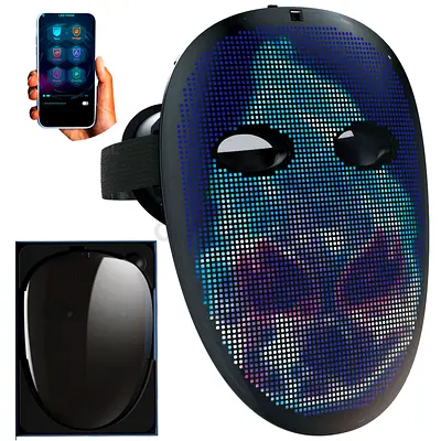 Led Mask HD with WIFI Programmable Video Play