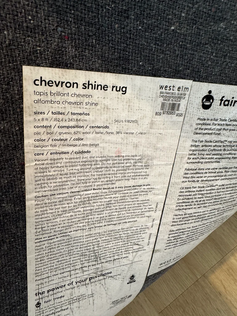 West Elm Chevron rug63185241329795111