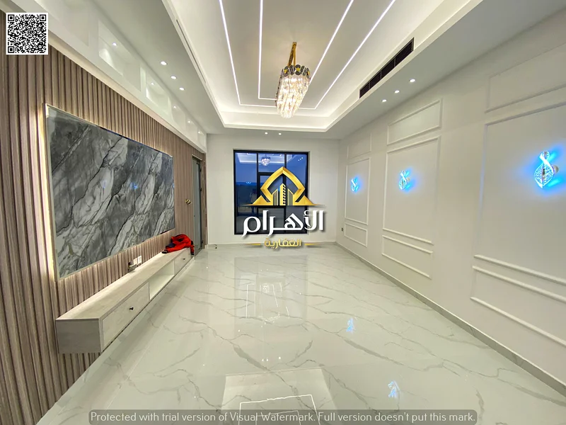 فيلا للبيع مع سطح وحمام سباحة خاص، شاملة الكهرباء والماء وتكييف الهواء، بدون دفعة مبدئية، مع تقسيط شهري63904357287811113