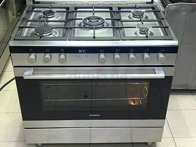 Siemens brand cooker full gas with fan size 90/60cm