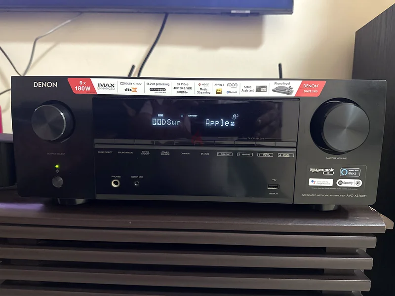 Denon 8K AV Receiver AVC- X3700H63261837067779112