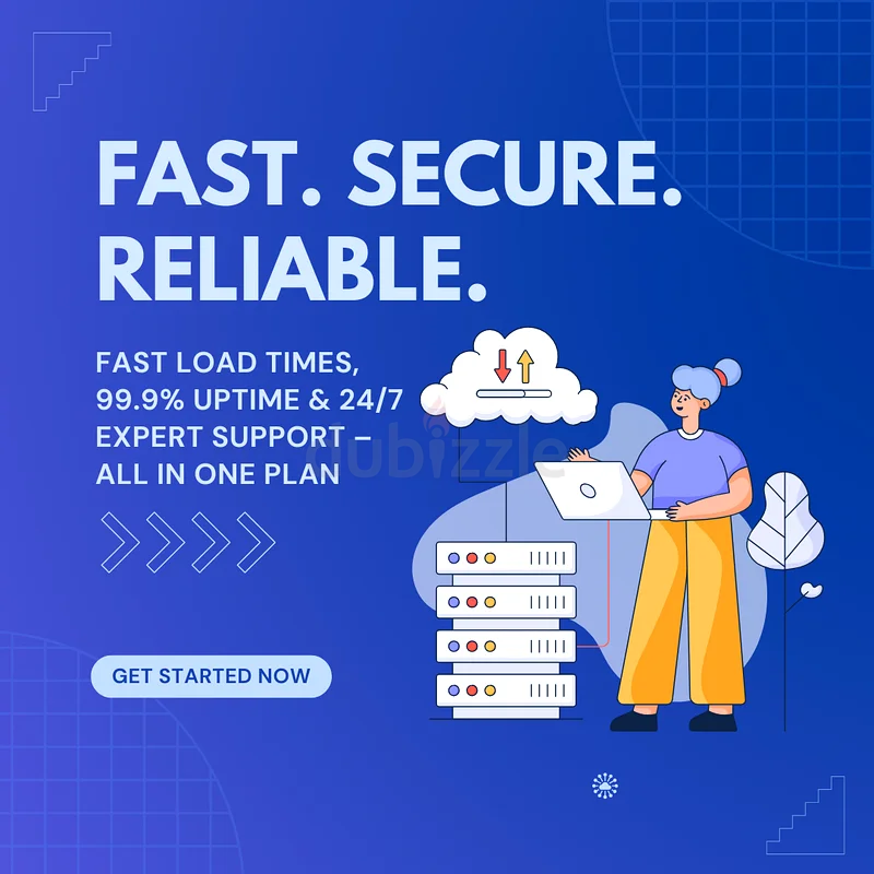 استضافة ويب مع نطاق .COM مجاني وSSL – من 29 درهم/شهريًا632188183535371112