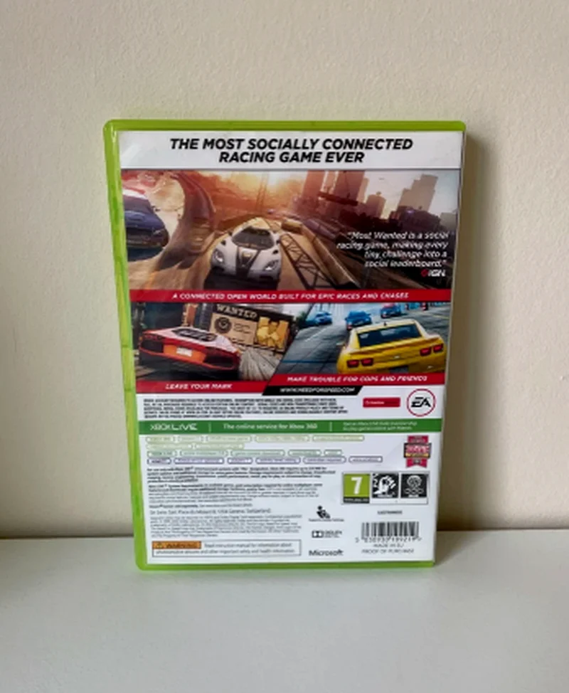 Need for speed most wanterd xbox 360 game63228833390465112