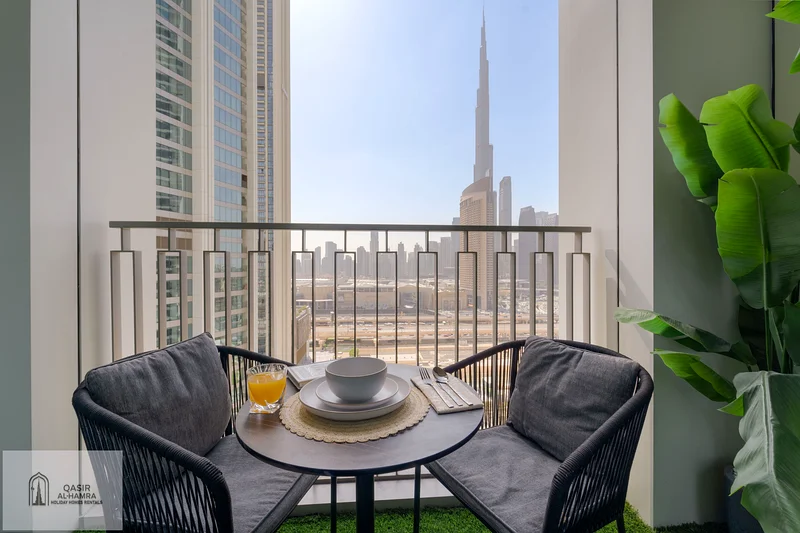 Furnished 2BR Apt, with Burj Khalifa View, Minutes Walk to Dubai Mall63829172061313113