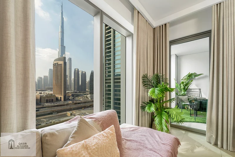 Furnished 2BR Apt, with Burj Khalifa View, Minutes Walk to Dubai Mall63829172061313110
