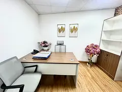35,000 yearly Small Office for 1-2 working desk - fully furnished
