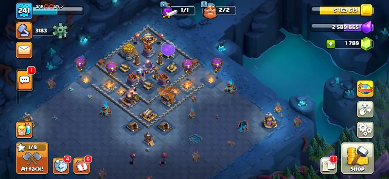 COC TH 16 MAXED HEROS63205886842241114