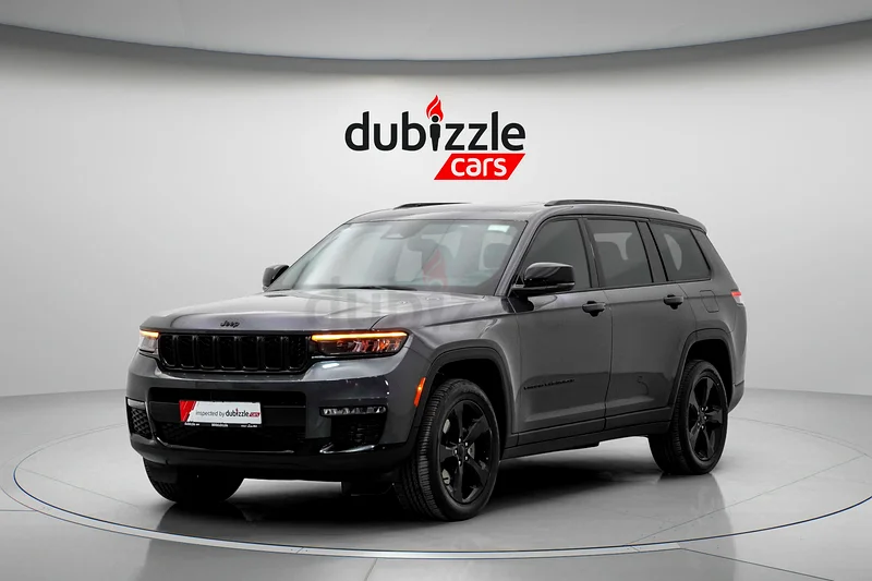 AED 2020/month | 2022 Jeep Grand Cherokee L Altitude | GCC Specs | Ref#33376063232139381250112