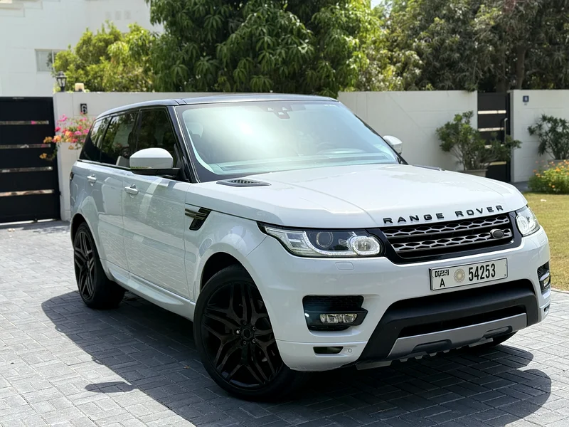 Range Rover Sport SE 2017 V6 White In Excellent Condition63159256303106114