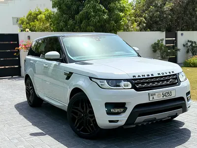 Range Rover Sport SE 2017 V6 White In Excellent Condition