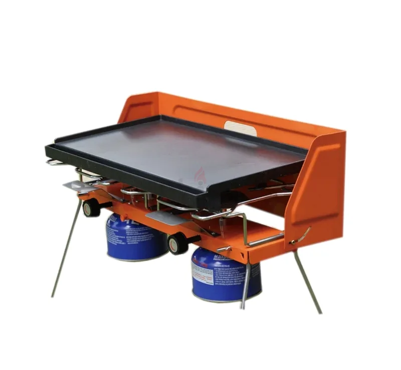 Flame on. Double burner gas foldable63252948473474113