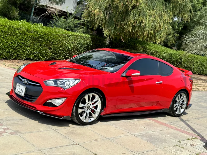 كوبية هيونداي جنيسيس V6 3.8 من دول مجلس التعاون الخليجي، قيادة منخفضة!!!63137332855809112