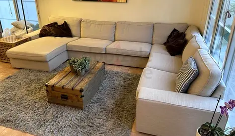 Selling IKEA Kivik Stylish L-Shaped Sofa Set
