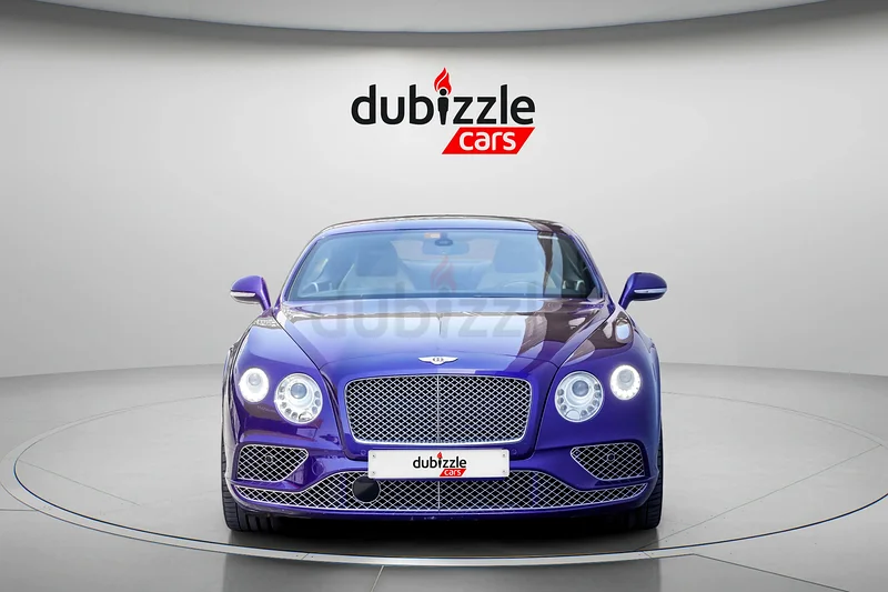 AED 5539 شهريًا | 2016 بينتلي كونتيننتال جي تي | مواصفات دول مجلس التعاون الخليجي | رقم المرجع #32700263174305027713111