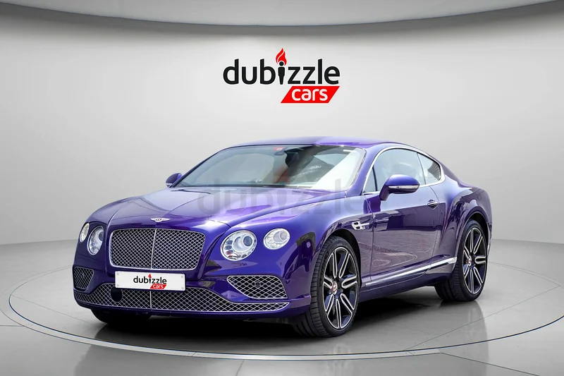 AED 5539 شهريًا | 2016 بينتلي كونتيننتال جي تي | مواصفات دول مجلس التعاون الخليجي | رقم المرجع #32700263174305027713112