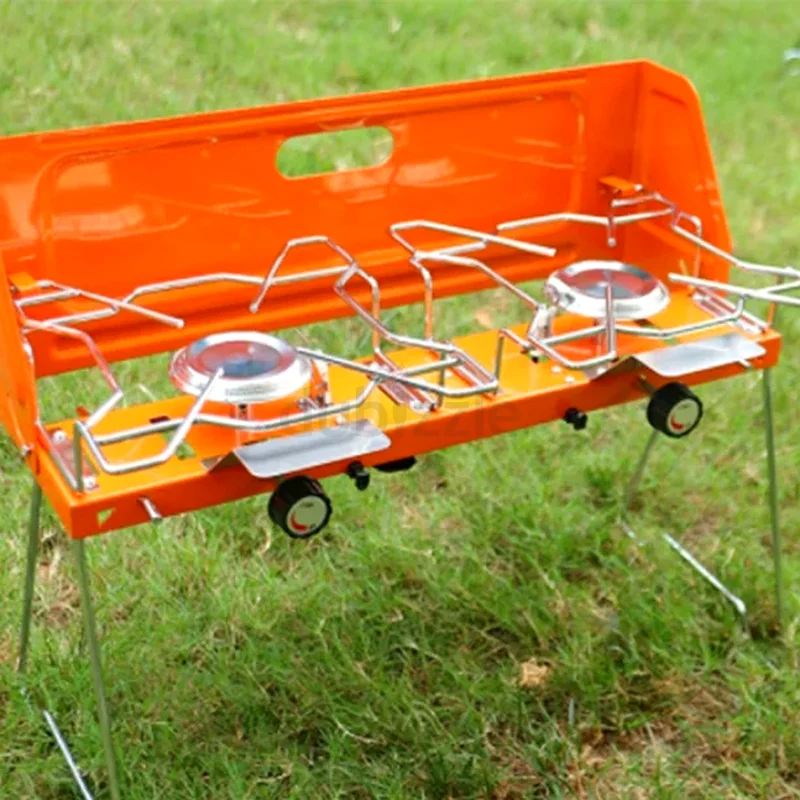 Flame on. Double burner gas foldable632529484734741117