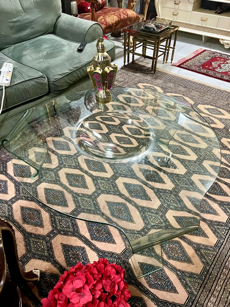 طاولة قهوة زجاجية من مارينا63179391098625111