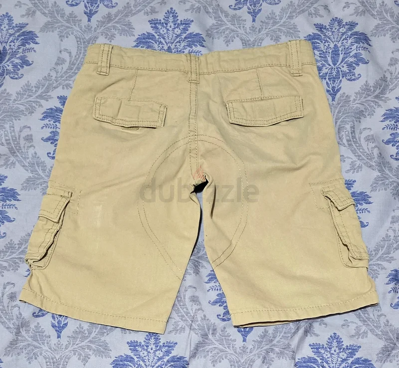 Stylish Beige Cargo Shorts for Kids - Perfect for Summer Adventures!63236123636739111