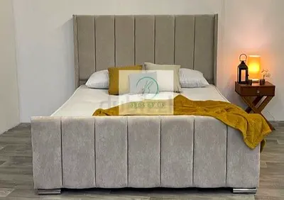 Luxurious King Size Bed with Modern Design